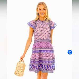 SEA Multicolor Patterned Dress - 0